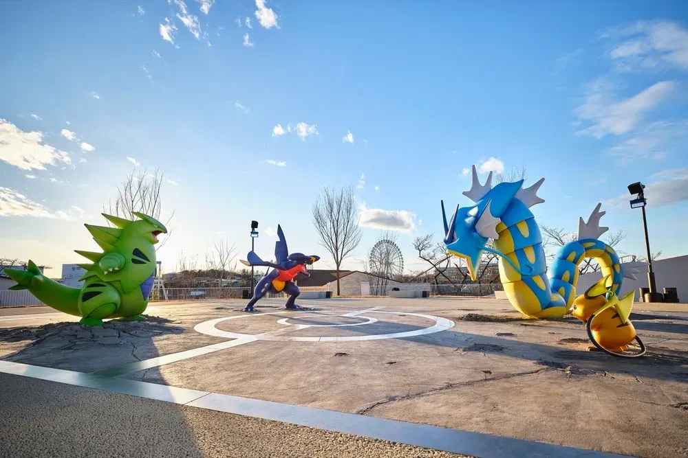 來自世界各地訓練家集合在草紗鎮