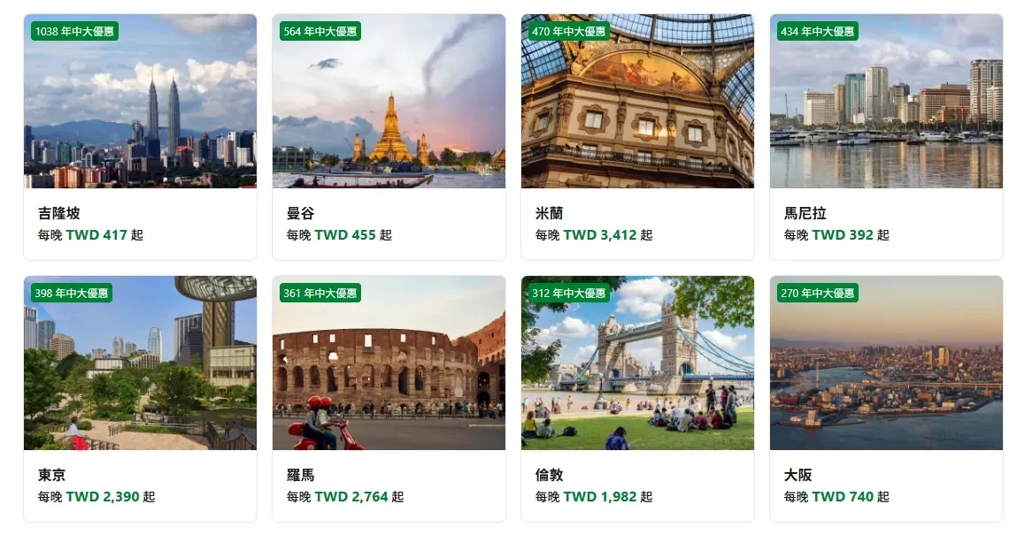 Booking.com 年中優惠